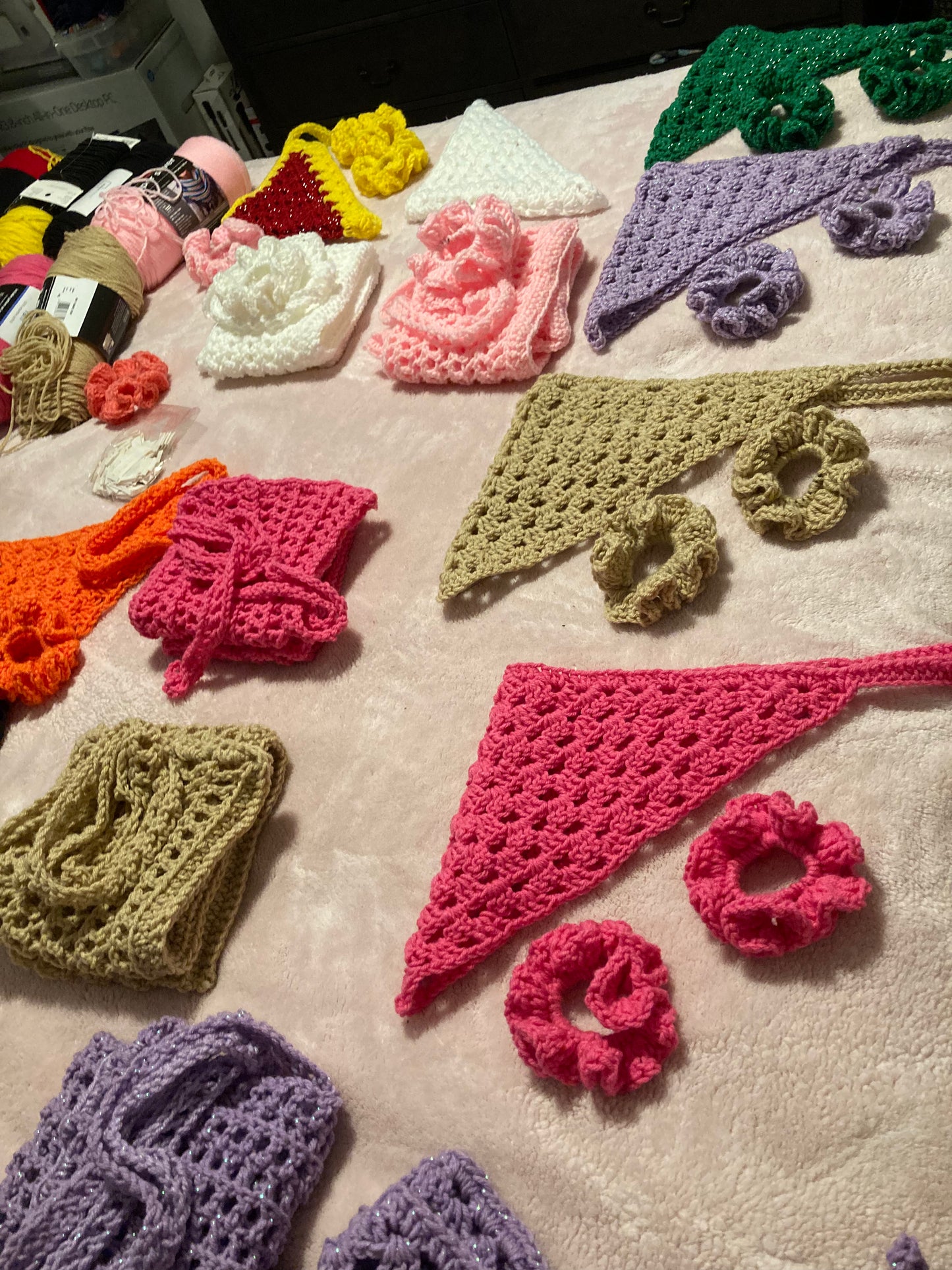 Crochet Scrunchies