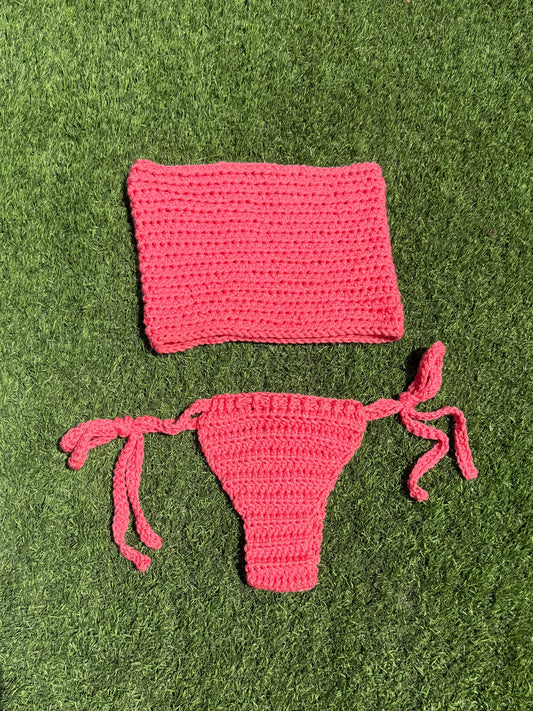 Bandeau Bikini Set