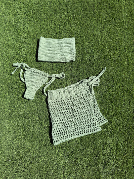3pc Bandeau Set+CoverUp