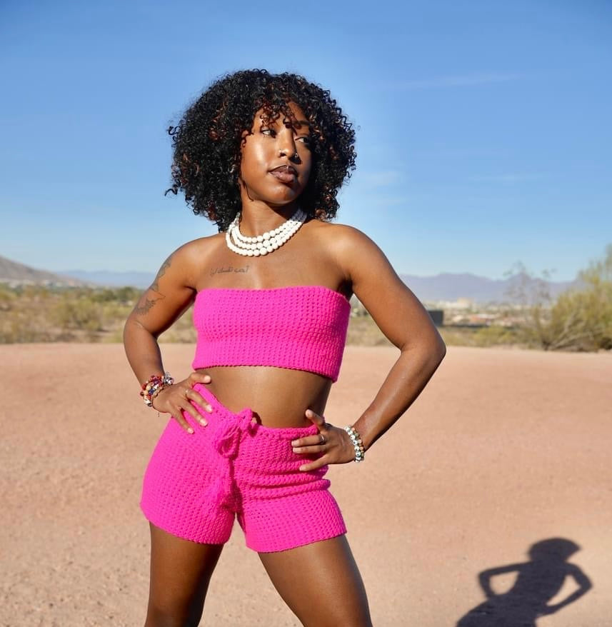 Bandeau Top+ Shorts Set