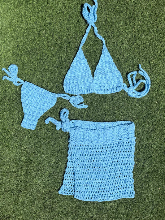 3pc Bikini Set + CoverUp